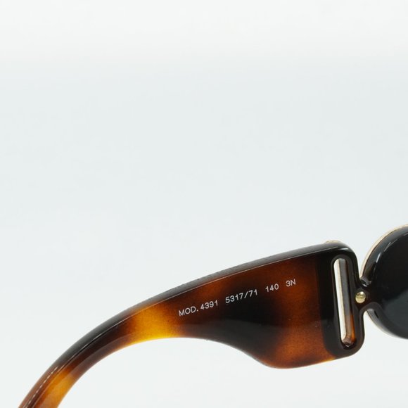 💯 NEW VERSACE VE4391 531771 HAVANA DARK GREEN MASK SUNGLASSES - Picture 7 of 12